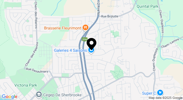 galeries-quatre-saisons map