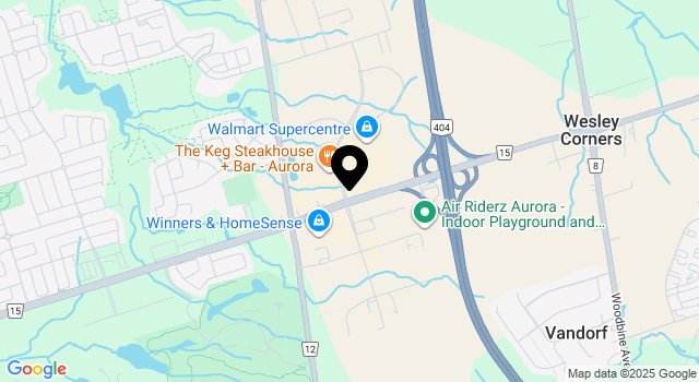 smart-centres-aurora map