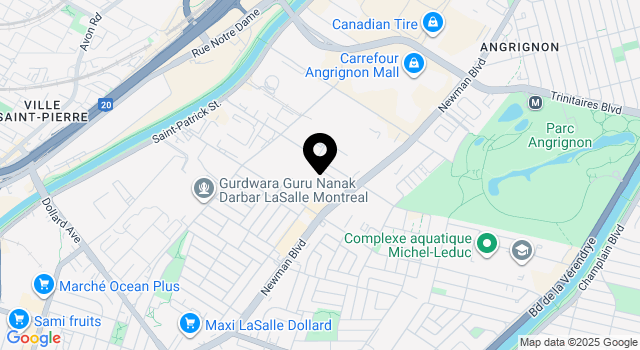 centre-carnaval-lasalle map