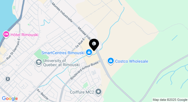 smart-centres-rimouski map