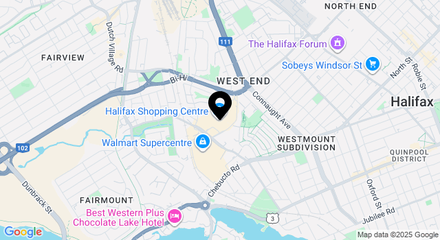 halifax-shopping-center map