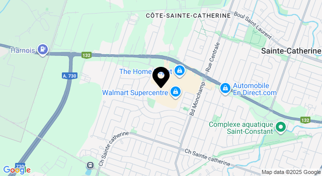 smart-centres-saint-constant map