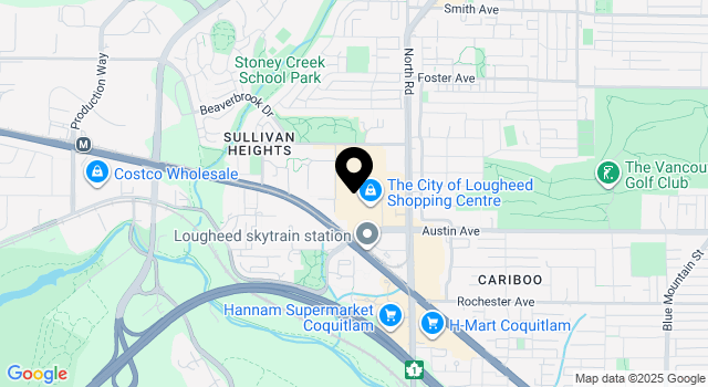lougheed-town-centre map