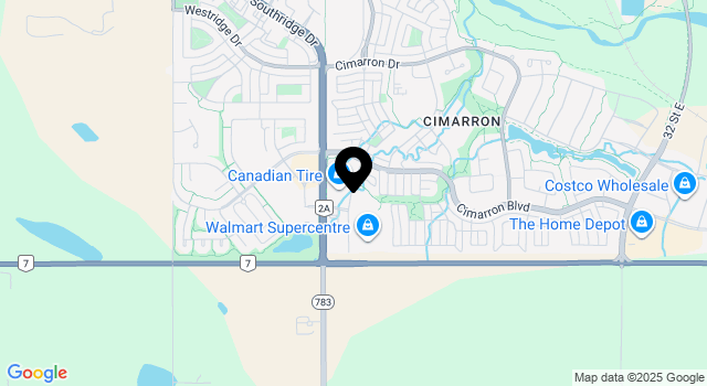 cornerstone-okotoks map