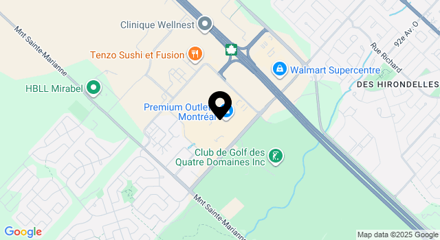 premium-outlets-montreal map