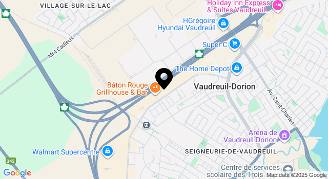 megacentre-vaudreuil-phase-iii map