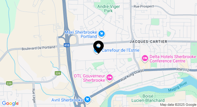 carrefour-de-lestrie map