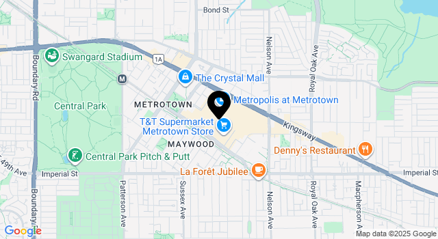 metropolis-at-metrotown map