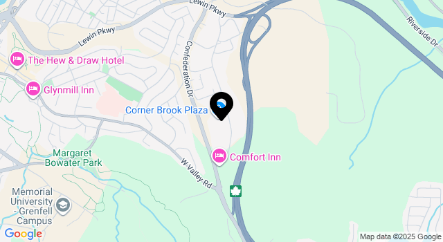 cornerbrook-plaza map