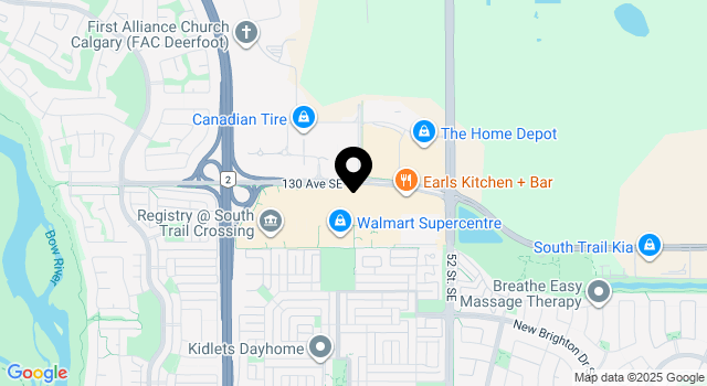 smart-ctres-calgary-southeast map