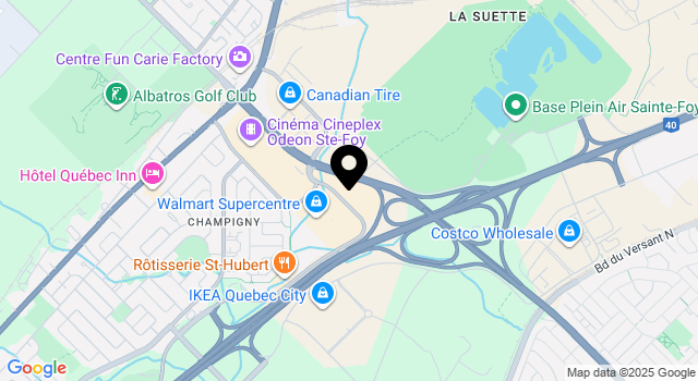 mega-centre-ste-foy map