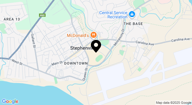 stephenville-mall map