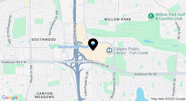 southcentre-mall map