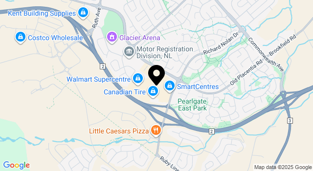 smart-centres-mount-pearl map