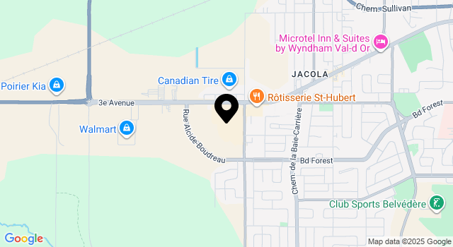 carrefour-du-nord-ouest map