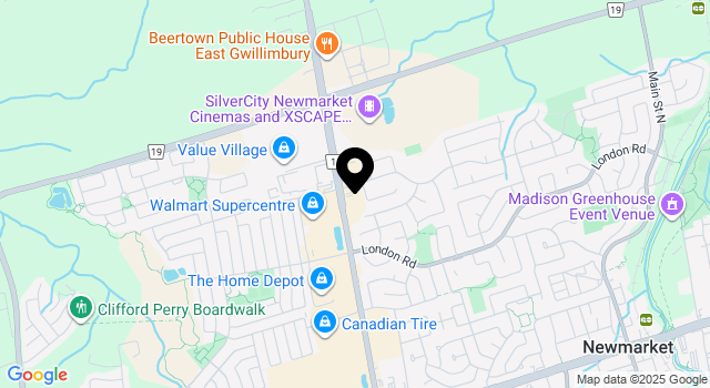 yonge-crest-centre map