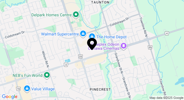 smart-centres-oshawa-north-i map