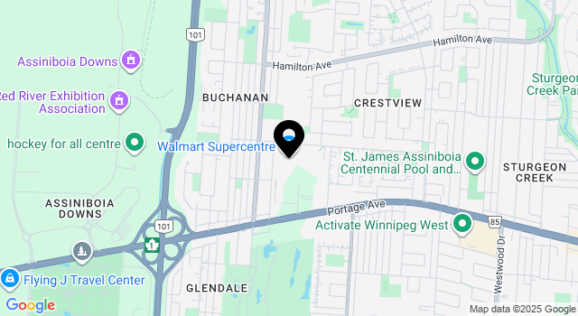 smart-centres-winnipeg-west map