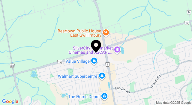 green-lane-centre map