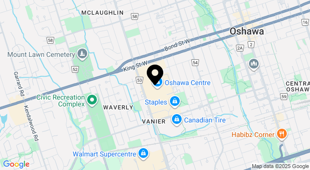 oshawa-centre map (1)