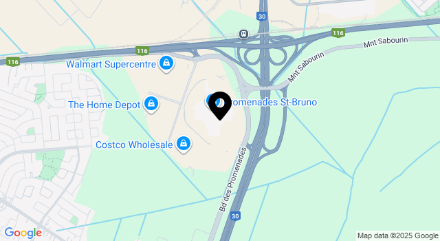 promenades-st-bruno map