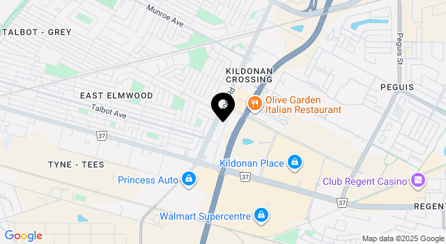 kildonan-crossing map