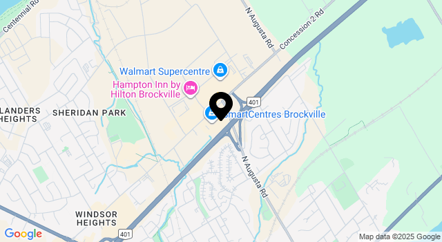 smart-centres-brockville map