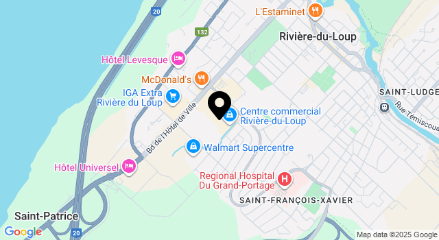 centre-comm-riviere-du-loup map